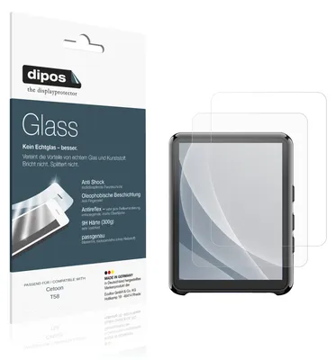 Image de 2x Protection ecrán pour Cetoon T58 mat Verre souple Film Protecteur 9H dipos