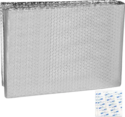 Produktbild von LARS360 0.6m x 5m Folia izolacyjna Folia termiczna Podwójna folia izolacyjna Folia odblaskowa Aluminiowa folia bąbelkowa Folia izolacyjna Grzejnik zaciemniający Ochrona przed zimnem Zatrzymywanie ciepła