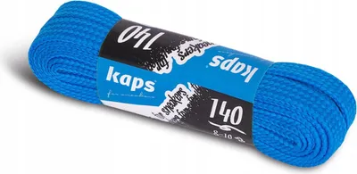 Produktbild von Flache Schnürsenkel für Sportschuhe Kaps For Sneakers - 100 cm - Hellblau