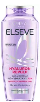 Produktbild von L'Oréal Paris Elseve Hyaluron Repulp Feuchtigkeitsspendendes Shampoo 250 ml
