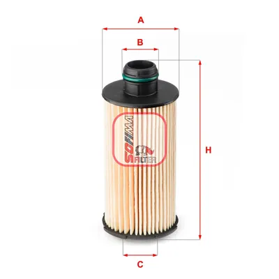 Produktbild von Ölfilter SOFIMA S 5160 PE Filtereinsatz für ALFA ROMEO GIULIA (952) Stelvio (949)