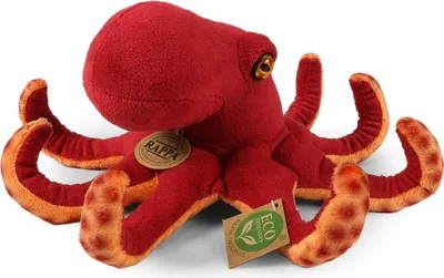Obrázek produktu pro RAPPA Plyšová chobotnice 26 cm ECO-FRIENDLY