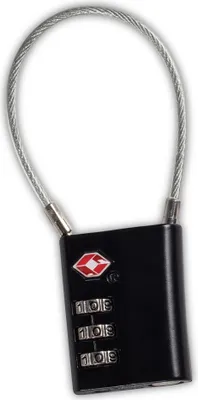 Produktbild von WORLDPACK TSA-Zahlenschloss *schwarz