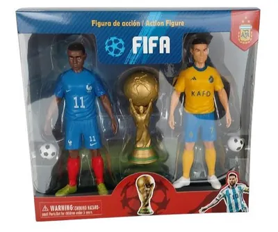 Obrázek produktu pro Fotbalové figurky - Cristiano Ronaldo + Ousmane Dembélé FIFA.