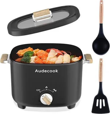 Obrázek produktu pro Elektrický hrnec s keramickým nepřilnavým povrchem na ramen