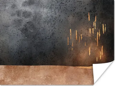 Produktbild von MuchoWow® Poster Abstrakt - Gold - Design 160x120 cm - Foto Plakat