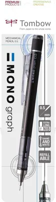 Produktbild von Feinminenstift Mono Graph 0,5mm schwarz Blister