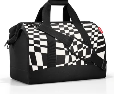 Produktbild von reisenthel allrounder L, Reisetasche, Sporttasche, Schultertasche, Op-Art, 30 L, MT7066