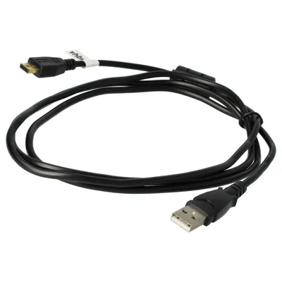 Produktbild von vhbw USB-Kabel kompatibel mit Nikon Coolpix S700, S50c, S51c, S51, S550, S500, S50, S710 Kamera, Camcorder - Datenkabel, 13,4 cm