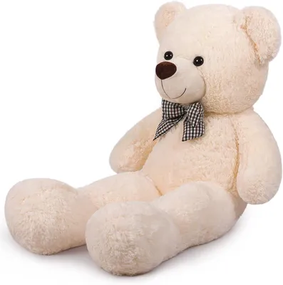 Produktbild von Plüschtier Teddybär 120 cm, weiß, für Kinder