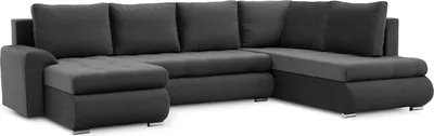 Produktbild von Ecksofa TOKIO II PRO mit Schlaffunktion - U-förmig -Bettkästen. Stoff: Kronos 34 Rechts (muster1)