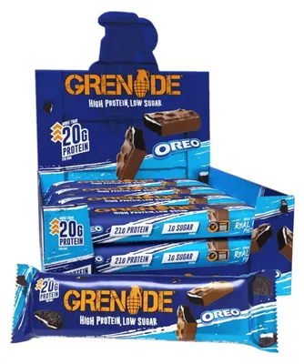 Produktbild von Grenade Protein Bar - 12 x 60 g Oreo