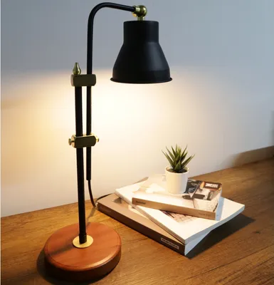 Obrázok produktu pre Opviq, AYD- AYDAXL, čierna, stolná lampa, 12 x 12 cm, 100% kov