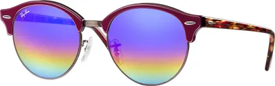 Image de RayBan RB4246 Clubround 1222/C2 Uni-Sonnenbrille 51x19x145 mm