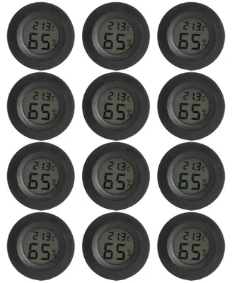 Produktbild von Eingebautes elektronisches Digitalthermometer, schwarz