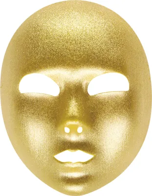 Produktbild von "Goldene Stoffmaske"