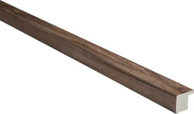 Produktbild von HEXIM Lamellenwand HDPS Polystyrol - Lamellen Wandverkleidung Akustikpaneele Wandpaneele Holz Imitat - (1 Abschlussleiste - hellbraune Holzstruktur) braun Styropor