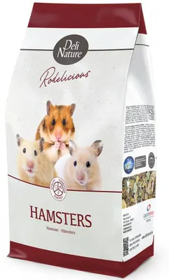 Productafbeelding van Deli Nature Rodelicious hamsters 750gr