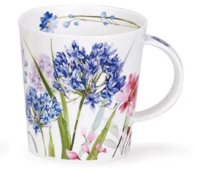 Kaffeebecher Agapanthus Wildgarten, 0,3 l, Porzellan, rund