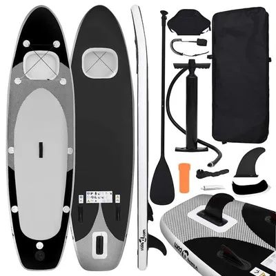 Produktbild von Aufblasbares Stand-Up-Paddleboard – 330 cm SUP-Board mit Paddel und Unterwasserkamera