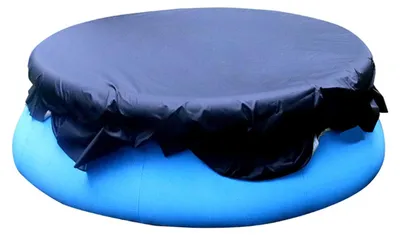 Image de Couverture étanche pour piscine, adaptée aux piscines rondes, de 245 à 360 cm de diamètre