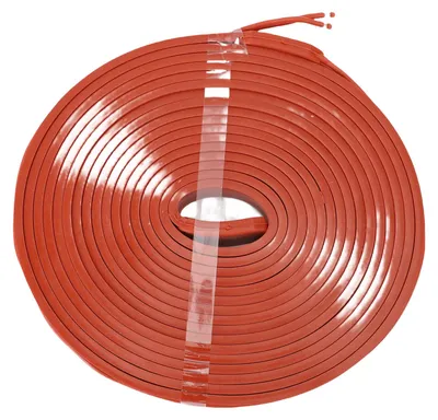 Productafbeelding van Verwarmingsband voor waterleidingen, 15 x 5000 mm, 375 W, veilig, flexibel siliconenverwarmingskabel voor metalen en kunststofbuizen