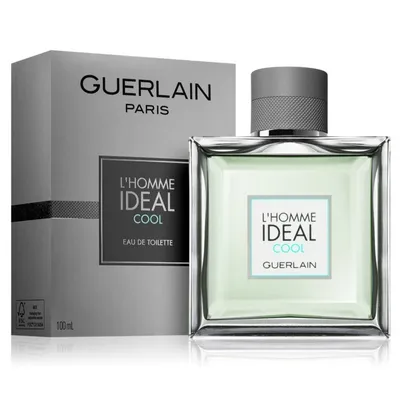 Produktbild von Guerlain L'Homme Idéal Cool, Männer, 100 ml, Nicht nachfüllbare Flasche, Spray, ALCOHOL - AQUA (WATER) - PARFUM (FRAGRANCE) - LIMONENE - COUMARIN - ETHYLHEXYL..., 1 Stück(e)