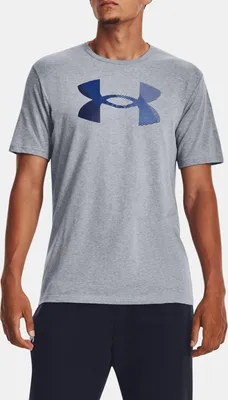 Produktbild von Under Armour Big Logo Fill Kurzarm-t-shirt Grau S Mann Grau S