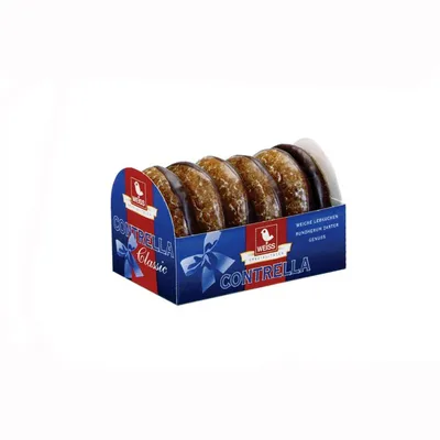 Zdjęcie produktu dla Weiss Contrella Klasyczny piernik w polewie z gorzkiej czekolady 200g