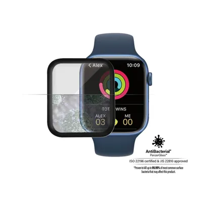 Immagine prodotto di Panzerglass Vetro temperato curvo per Apple Watch 7 45Mm - Nero