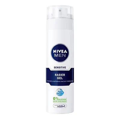 Image de Nivea Men Sensitive Gel à raser pour peaux sensibles, paquet de 6