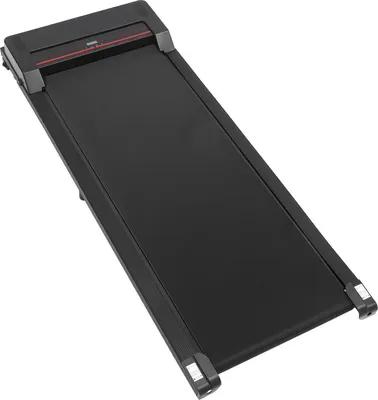 Image de Tapis de course Walking Pad - Tapis de course de bureau - Jusqu'à 8 km/h - Télécommande - Silencieux Pour la maison/le bureau - Aucun montage nécessaire - Noir