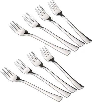 Obrázek produktu pro Vidličky na dorty Couvert Royal - 8 kusů - nerezová ocel 18/10