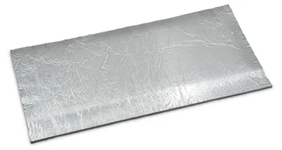 Produktbild von Hitzeschutz - Keramikfasermatte mit Alubeschichtung 600 x 250 x 5 mm