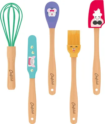 Produktbild von Mini-Küchenutensilien für Kinder - 5-tlg. (Bunt)