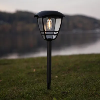 Produktbild von Star Trading 480-89, Leichte Dekorationsfigur, Schwarz, IP44, 1 Glühbirne(n), LED, 0,3 W
