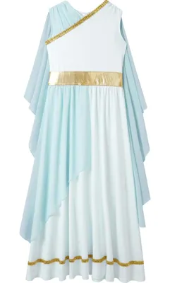 Immagine prodotto di Bambine Ragazze Dea greca Taglia 158-164 Costume da Atena – Maniche lunghe Abito medievale lungo – Carnevale Festa di Halloween