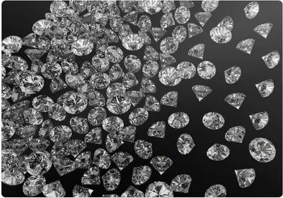 Obrázok produktu pre Trblietavé Diamanty– Ochranná podložka na podlahu – Podložka pod stoličku – 100 x 100 cm – Protišmyková podložka na tvrdé podlahy