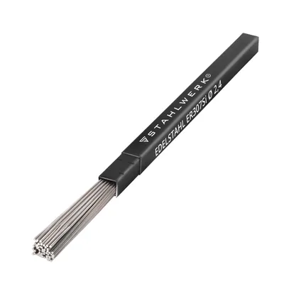 Produktbild von STAHLWERK Schweißstäbe WIG ER307Si Edelstahl hochlegiert  Ø 2,4 mm x 500 mm 1 kg