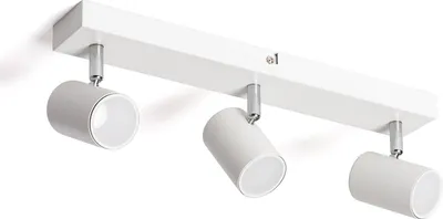 Produktbild von Deckenleuchte verstellbar Metall 3 Strahler Wuedy Weiß
