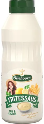 Produktbild von Oliehoorn Fritessaus 465 ml – Cremige klassische Sauce für Pommes & Snacks
