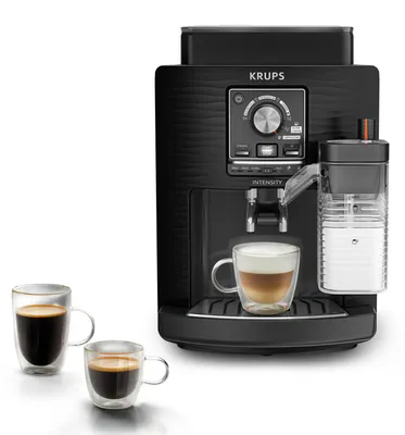 Produktbild von Krups EA5028, Espressomaschine, 2 l, Kaffeebohnen, Eingebautes Mahlwerk, 1450 W, Schwarz