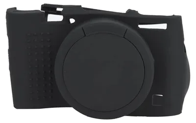 Immagine prodotto di Custodia protettiva in silicone per fotocamera, compatibile con i modelli RX100 III, IV e V