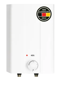 Produktbild von AEG Kleinspeicher Hoz 5 Basis, Übertischboiler 5 Liter Niederdruck mit Stecker, stufenlose Temperaturwahl von ca. 35 - 85 °C, 221117