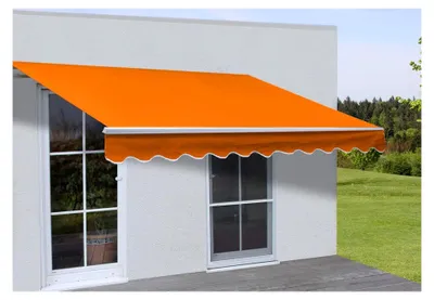 Produktbild von Ersatzbezug für Gelenkarmmarkise T792, Sonnenschutz, 5x3m - Polyester Terracotta