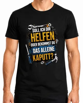 Productafbeelding van Moet ik je helpen om alleen maar kapotte handwerkers te bekritiseren? Heren T-shirt, zwart, maat L