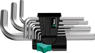 Immagine prodotto di Wera 05021406001 Set di chiavi esagonali a L metriche 9 pz