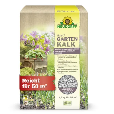Produktbild von Neudorff - Azet GartenKalk 2,5 kg für 50 m²