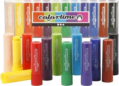 Immagine prodotto di Creativ Company Soft Colour Stick Colore gesso, 12 pezzi.