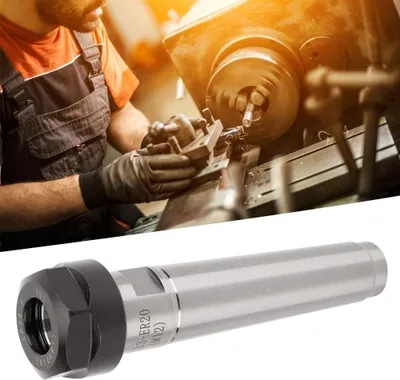 Produktbild von Präzisions ER20/ER25 M12 Spannzangenhalter Hohe Genauigkeit für CNC Fräsen Drehmaschine (MTB3-ER20-M12)